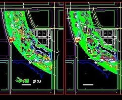 某景觀綠地設(shè)計(jì)方案圖免費(fèi)下載 園林綠化及施工